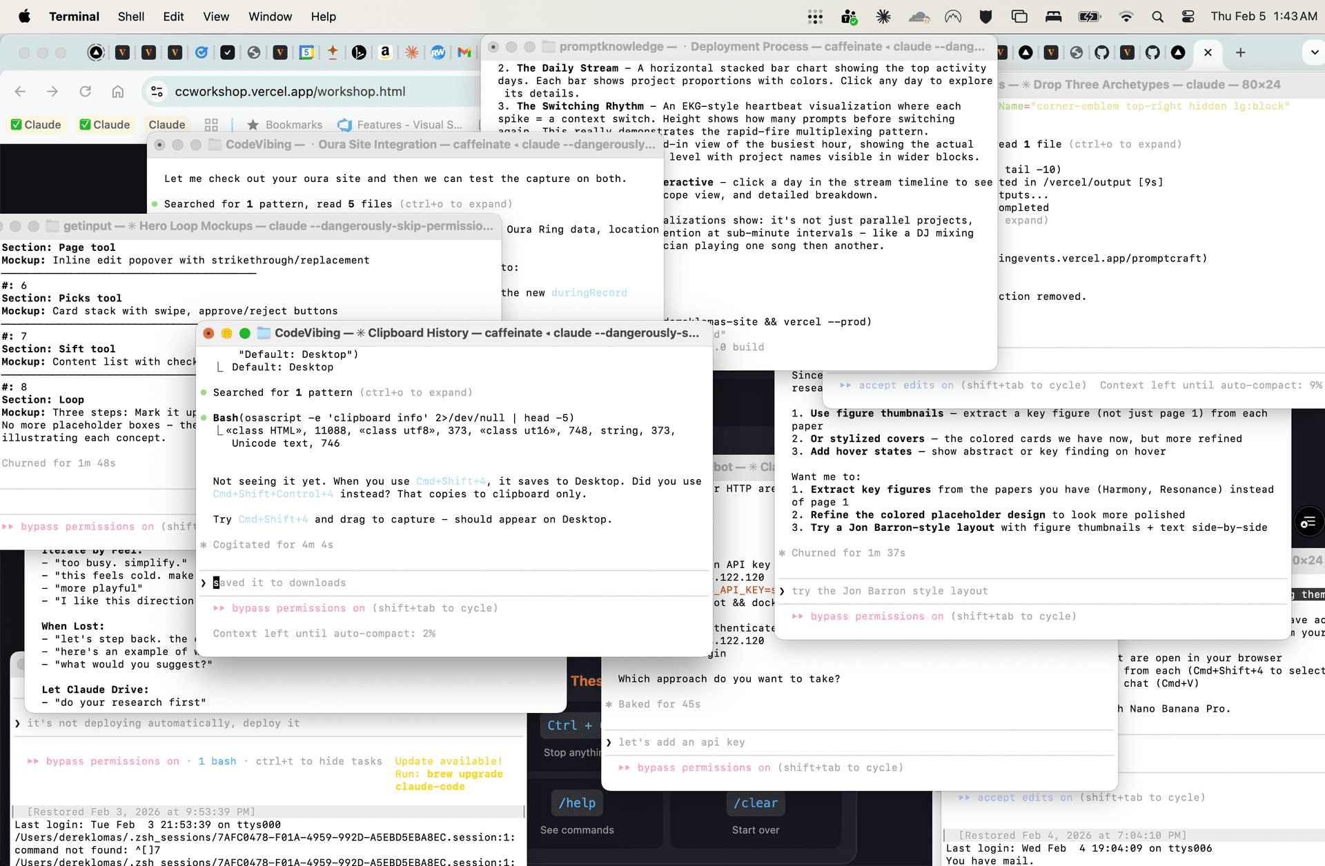 Retro CRT terminal with glowing green text