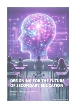 Designing for the future of secondary education
